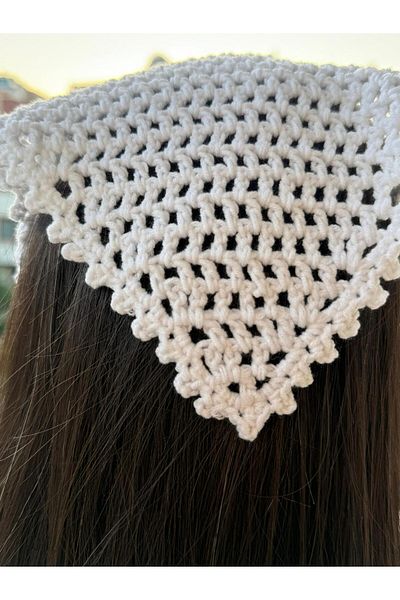 BMU Handmade Knitted Bandana – Breathable Hair Accessory |   Bohemian, Vintage & Stylish Style