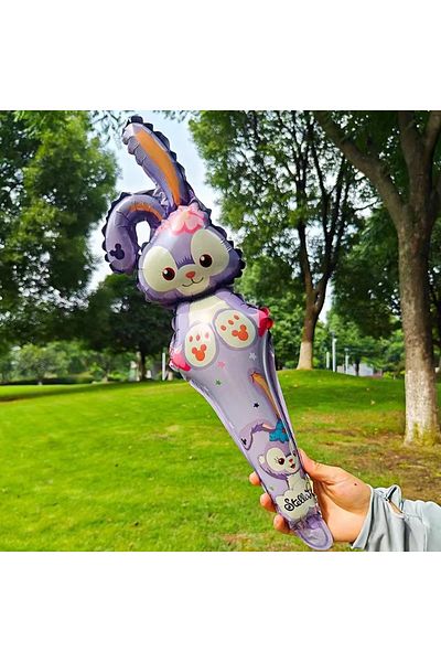 Miniso Other Style3-10pcs 10pcs/set Sanrio Hello Kitty Kuromi Melody Balloon Stick Foil Balloons Set Girl H