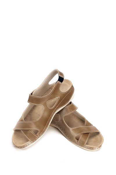 Tellus Tellus women's sandals 25-25, Brown - 37