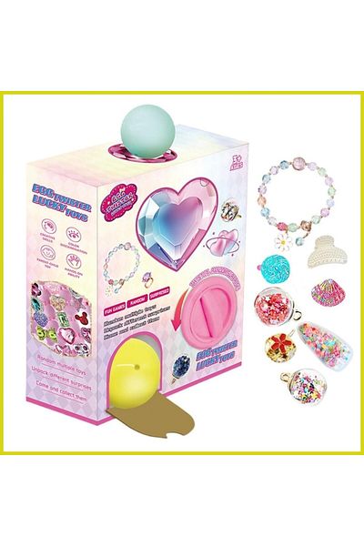 Smart Vibe MagicBox Mystery Box with Twisted Eggs, Jewelry, Rewards, Surprises, Ball Machine, Fun and Education
