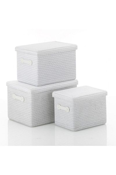 Kela Set cosuri RIMOSSA 3 buc alb