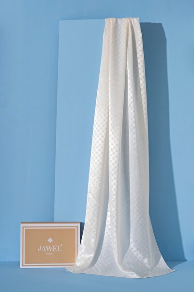 JAWEL Kadın Küçük Kareli Modal Floş Şal