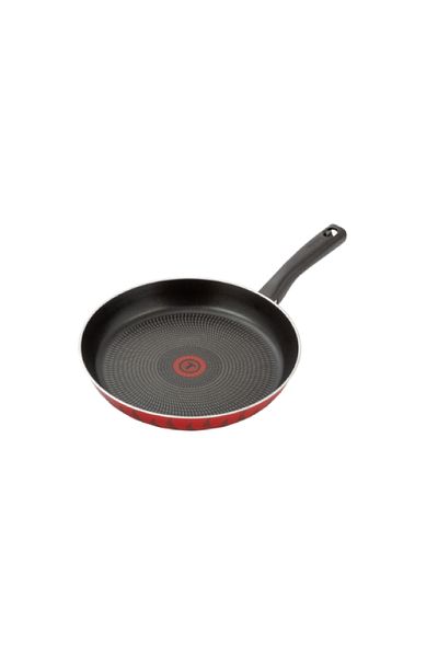 TEFAL New Tempo Non-Stick Frypan Black and Red 30cm