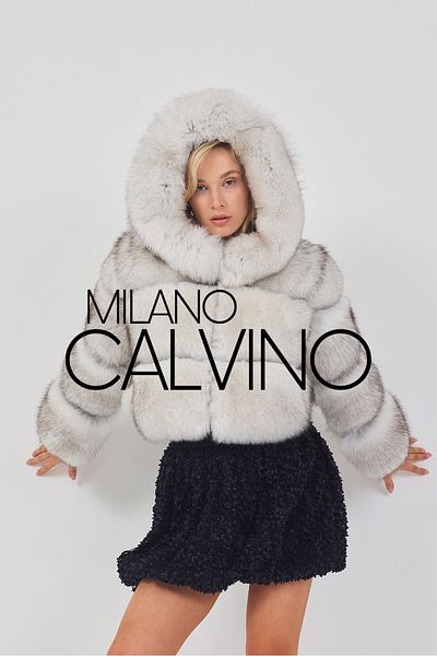 Milano Calvino Hooded Fur Jacket Sleeves Detachable