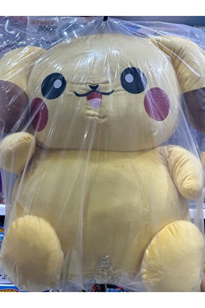 YVZ Pokemon Go Pikachu Peluş Oyuncak Pikaçu Büyük Boy 100 CM