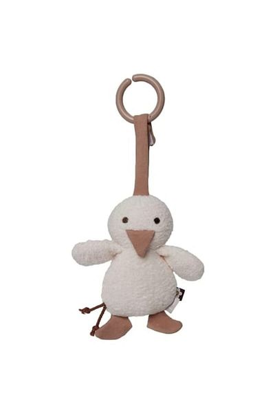Jollein Pendant with Bell for Stroller, Jollein, Polyester, Beige/Brown