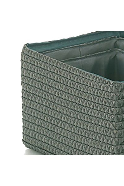 Kela Set of 5 RIMOSSA baskets, gray plastic