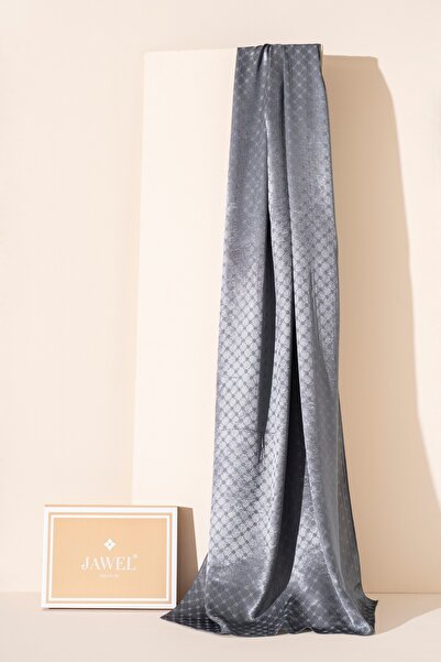 JAWEL Kadın Küçük Kareli Modal Floş Şal