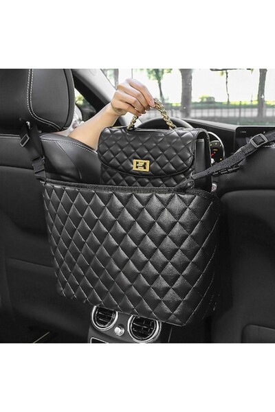 Bogadini Organizator Auto, Dimensiuni 27x39x10cm, Negru