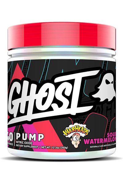 Ghost مضخة، أكسيد النيتريك، بطيخ حامض، 350 غرام، 40 حصة