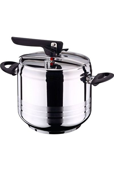 MasterPro ZURICH pressure cooker 7 liters stainless steel