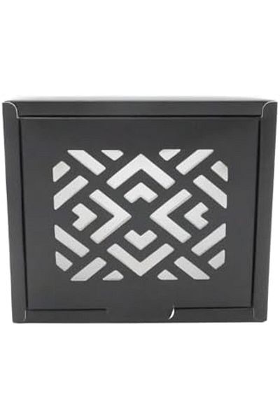 Ideal Pack Black Gift Box with Window – Premium Square Gift Packaging for Jewelry, Candles, Chocol