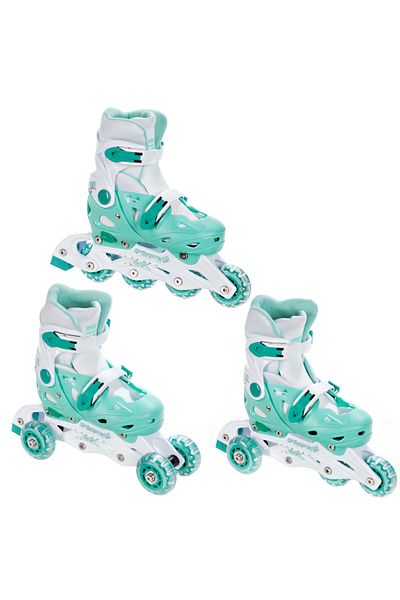 Raven Inline skates 3w1 Raven Balloon Mint 33-36 (S)