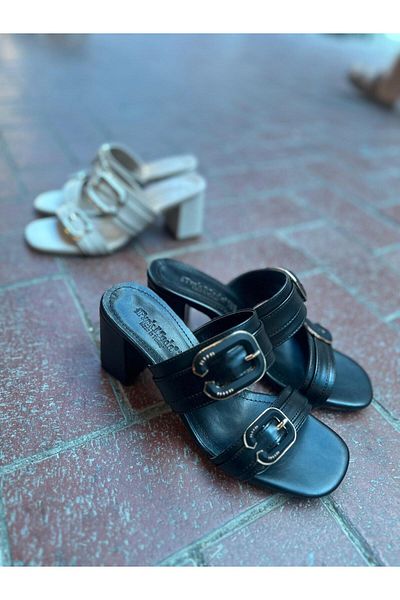 MİSS PARK MODA Double Band Women's Slippers