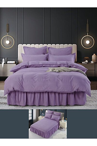 CHIRASO CHIRASO Finet Gros Linen, 6 Pieces, Fitted Sheet 250x270cm, Duvet Sheet, 4 Pillowcases