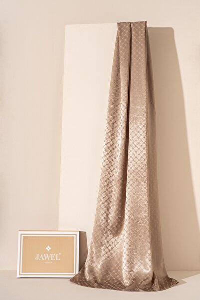 JAWEL Kadın Küçük Kareli Modal Floş Şal