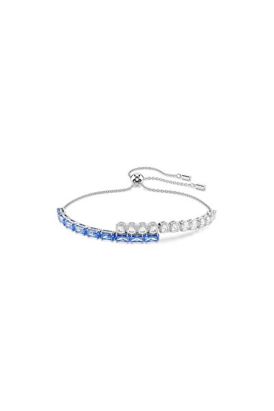 Swarovski 5732266 Swarovski Bilezik Matrıx:Bracelet Crash Blu/Rhs M