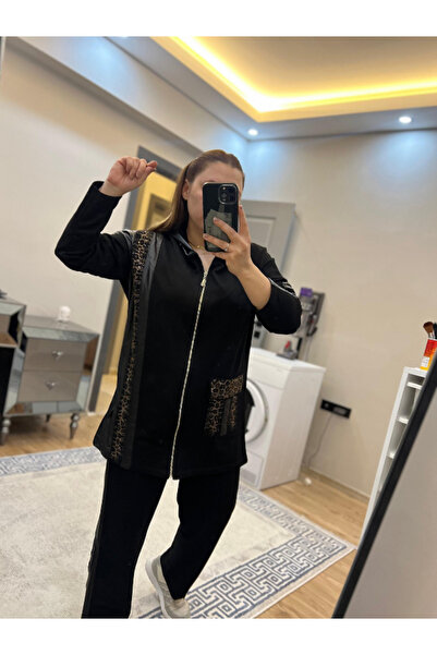 BERNEO طقم حجاب مزدوج بقلنسوة للنساء