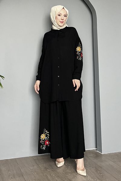 Saklı Butik Hayal Colorful Embroidered Authentic Suit