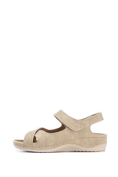 Tellus Women's sandals Tellus 25-15, Beige - 38