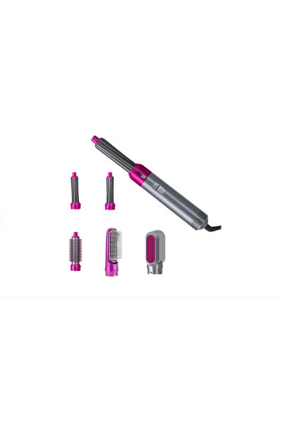 K KATHODE Perie Multifunctionala, 5 Capete Coafare, Usuca, Indreapta, Si Ondu...