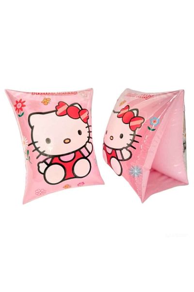 Creative Toys Set 2 inflatable swim armbands, ANGMAD, Hello Kitty model, 27x15 cm, 3–6 years, 10–25 kg, pink m