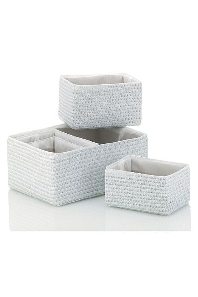 Kela Set cosuri RIMOSSA 5 buc, plastic alb
