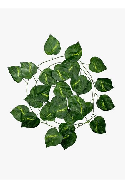 DRAMA HOME Artificial Ivy Leaves Hanging for Wall Decoration 12 Pieces Green 2.3m