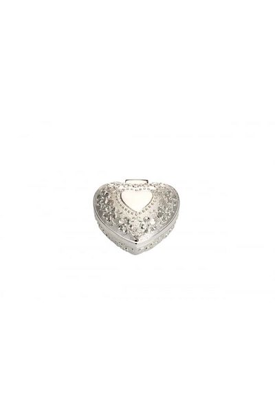 Ginza Cutie de bijuterii decorată în formă de inimă 6x5x3cm