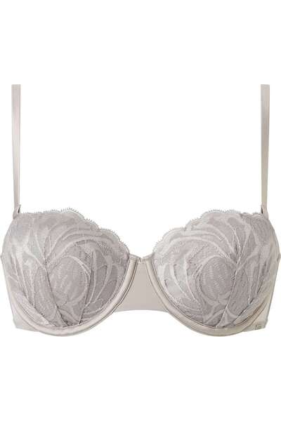 Calvin Klein PUSH UP STRAPLESS Kadın Krem Sütyen