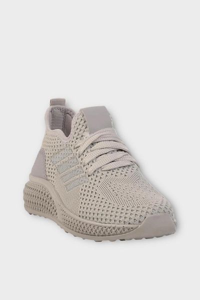 Liger Women's Lightweight Breathable Knitwear Sports Shoes Beige