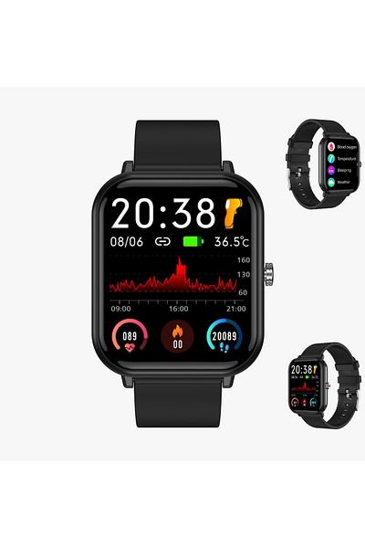 Singlait Smartwatch Singlait SG9 PRO, fitness, sports, waterproof, steps, thermometer, unisex
