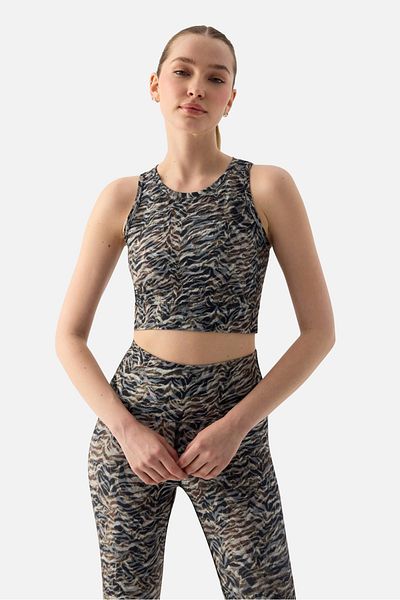 Superstacy Wild Tiger Digital Sports Bra