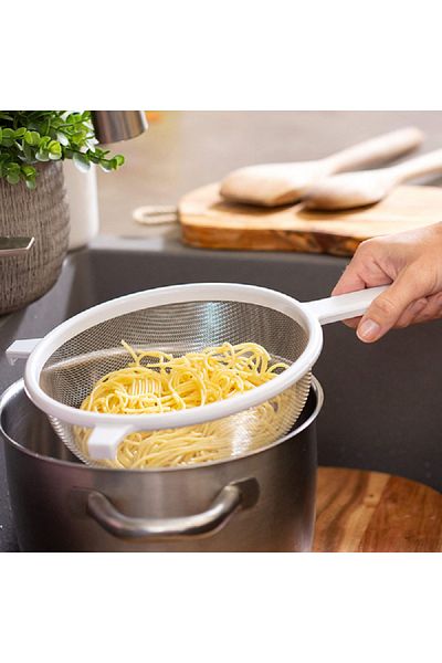 Chef Craft Mesh Strainer White 8inch
