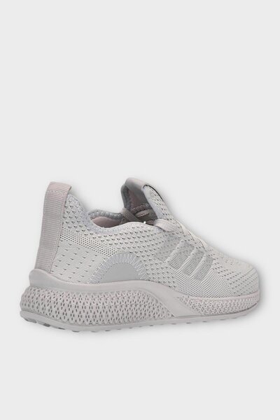 Liger Γυναικεία ελαφριά αναπνεύσιμα πλεκτά αθλητικά παπούτσια ΓΚΡΙ