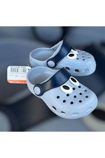 AkınalBella Baby Boy Soft Sole Sticker Light Closed Front Slippers Sandals