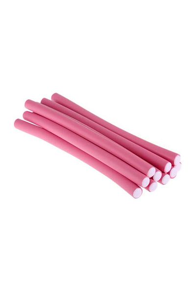 ANSELF 10-Piece Pink Hair Curler Set