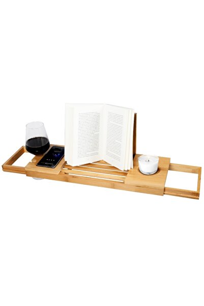 Edco Adjustable bamboo bath tray
