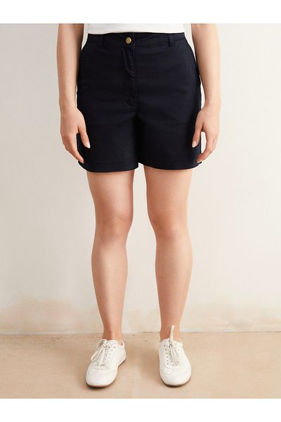 LC Waikiki Petite Standard Fit Gabardine Women's Shorts