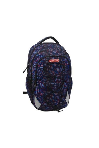 Herlitz Heerlitz Strings Pro backpack, Dots motif, size 43 x 29 x 22 cm