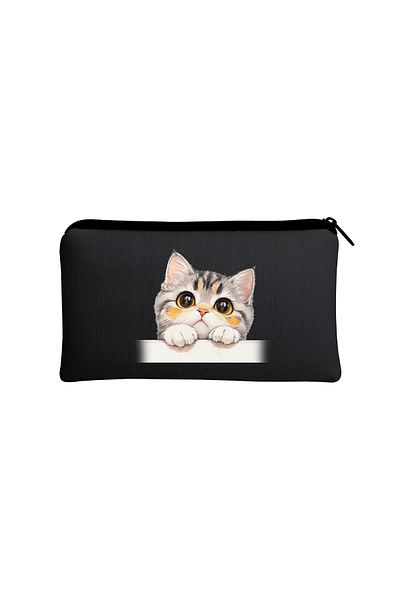 daystore Black Printed Pen Holder