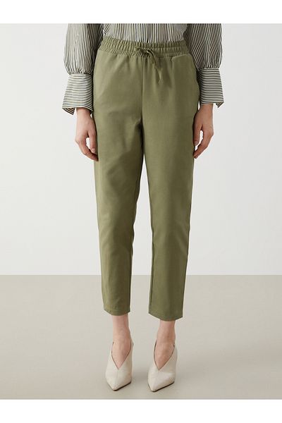 LC Waikiki Women's Trousers with Elastic Waist