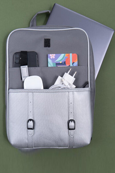 arttone Aspen A4 Gray 13" Laptop and Tablet Bag