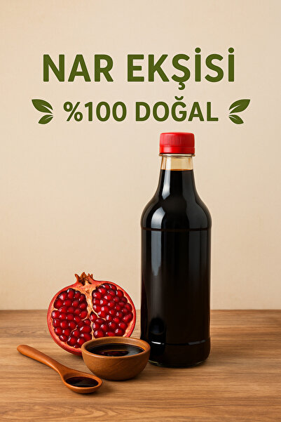 BİZİMHEKİM ŞİFA EVİ Nar Ekşisi 1kg | %100 Doğal, Katkısız ve Yoğun Kıvamlı Ge...