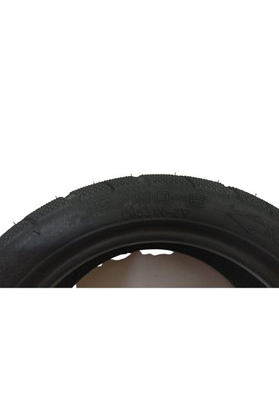 CST CST 65/80-6 rubber tire for electric scooters (Black)
