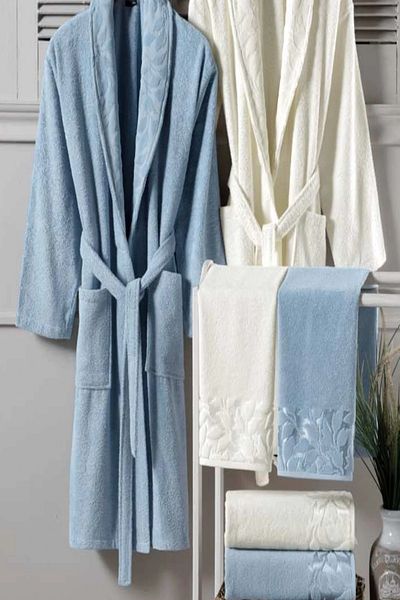 Fiesta Set halate de baie Elite Blue Cream
