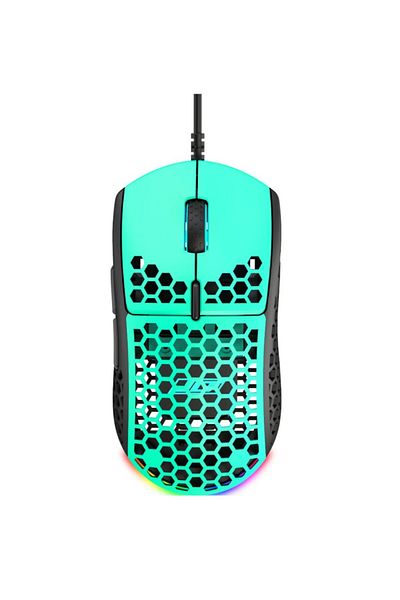 Gamertek Wired Gaming Mouse – RGB Lighting, 6 Programmable Buttons, Adjustable DPI