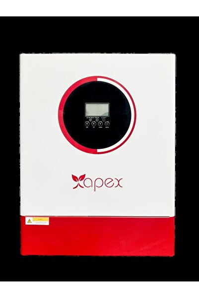 Apex APX6200 PRO Seri 6200W Hibrit Akıllı İnverter - 100A MPPT - 500VDC Panel
