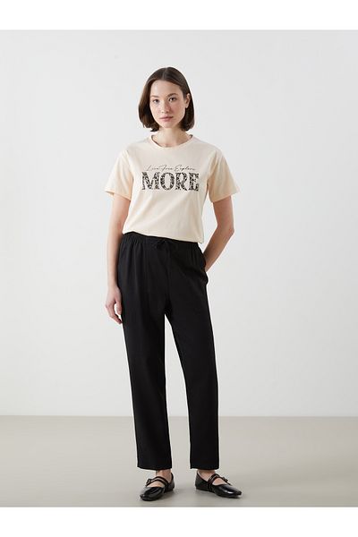 LC Waikiki Crew Neck Printed Women's T-Shirt