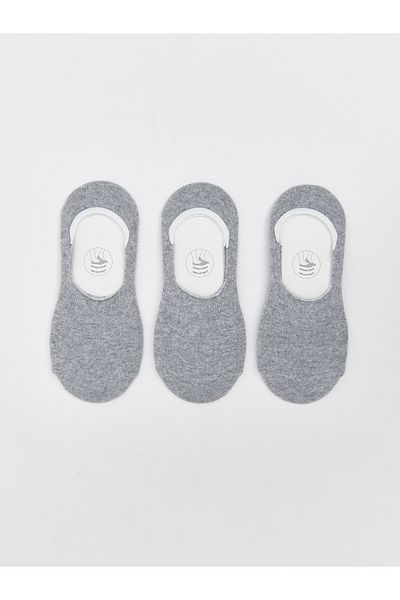 LC Waikiki Women's Plain Ballerina Socks 3-Pack